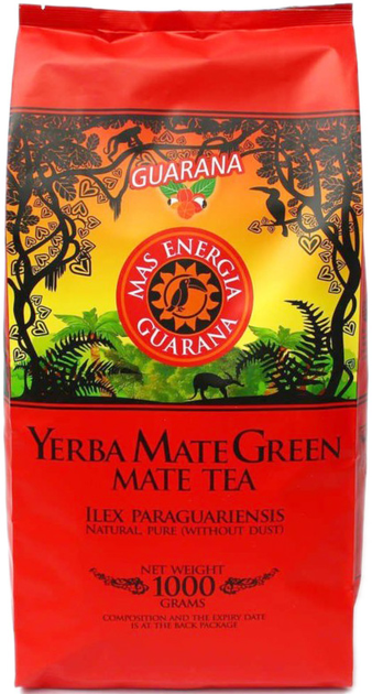 Чай Yerba Mate Green Mas Енергія Гуарану 400 г (5906395648283) - зображення 1