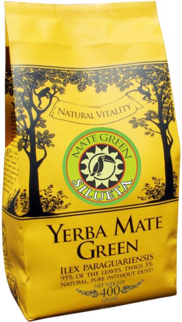 Herbata Mate Green Silueta 400 g (5906395648382) - obraz 1