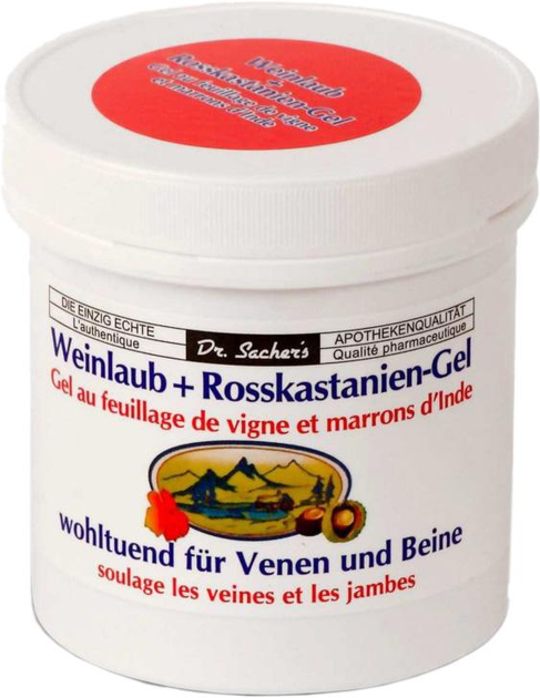 Żel Weinlaub+Rosskastanien-Gel Kuhn Kosmetik 250 ml (4030348198806) - obraz 1