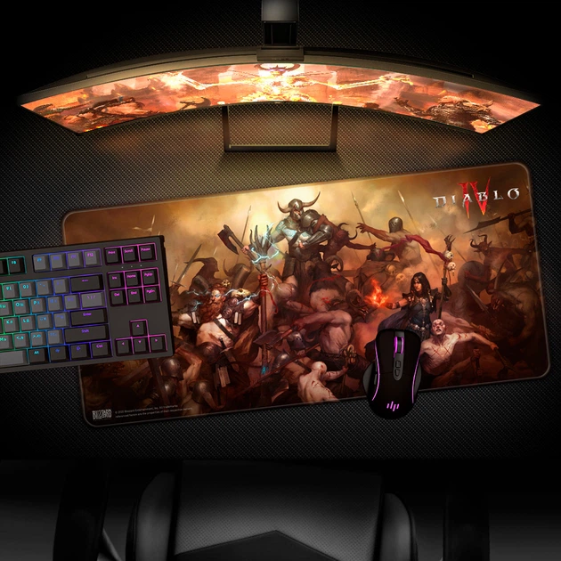 Ігрова поверхня Blizzard Entertainment Diablo IV Heroes XL Speed (FBLMPD4HEROES21XL) - зображення 3