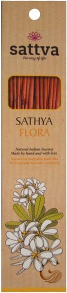 Пахощі Sattva Natural Incense Flora 30 г (5903794180277) - зображення 1