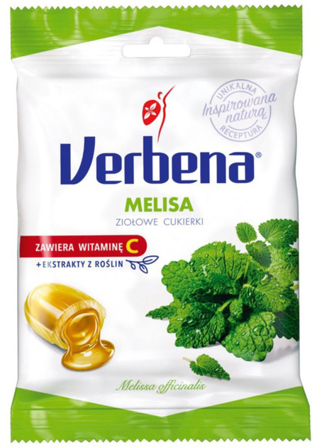 Cukierki ziołowe Verbena Melissa 60 g (8585000207472) - obraz 1