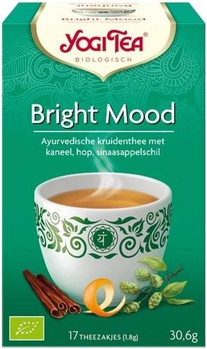 Herbata Yogi Tea Bright Mood Bio 17x2.2 g Nastrój (4012824401471) - obraz 1