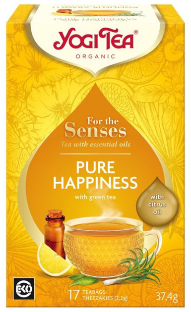 Органічний чай Yogi Tea Senses 17x22 г чиста радість (4012824405714) - зображення 1