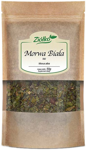 Suplement diety Ziółko Morwa Biała Liść 50g (5903240520848) - obraz 1