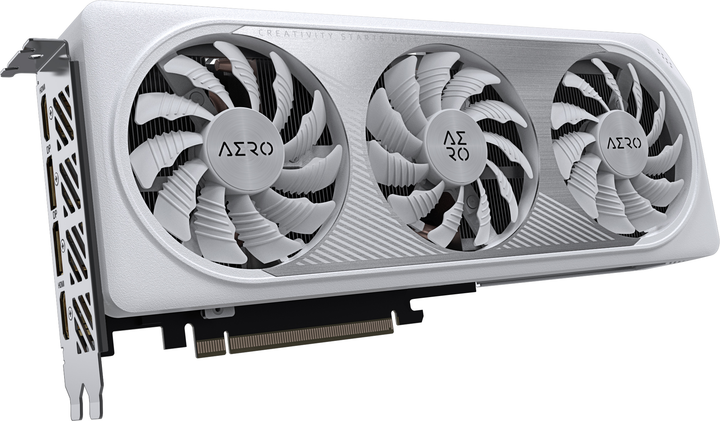Відеокарта Gigabyte PCI-Ex GeForce RTX 4060 Ti Aero OC 16GB GDDR6 (128bit) (2580/18000) (2 x HDMI, 2 x DisplayPort) (GV-N406TAERO OC-16GD) - зображення 2