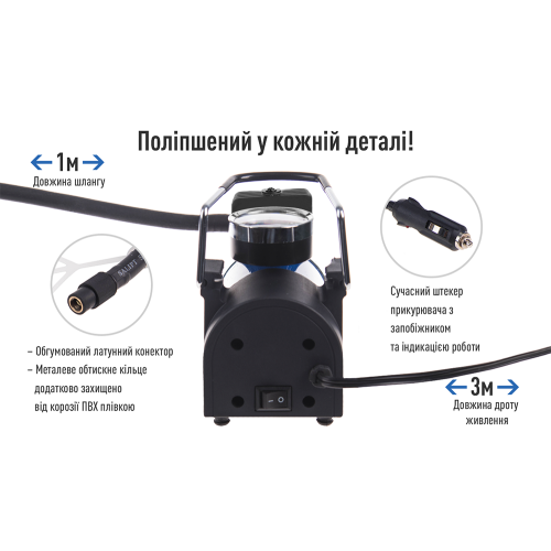 Компрессор "ViTOL" K-20 100psi/12Amp/35л/прикуриватель - изображение 5