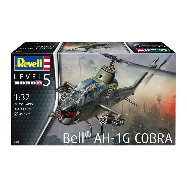 Збірна модель Revell Вертоліт AH-1G Cobra 1:32 (3821) (4009803038216) - зображення 1