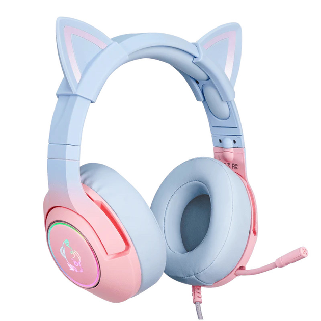 Игровые наушники с микрофоном ONIKUMA K9 Gradient with RGB (3.5mm jack ...
