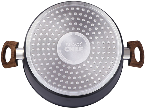 Кастрюля Bravo Chef классическая 4.1 л с крышкой 24 см (BC-2101-24) - Фото 5 Кастрюля Bravo Chef классическая 4.1 л с крышкой 24 см (BC-2101-24) - изображение 5