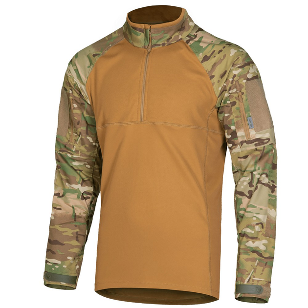 Боевая рубашка военная летняя CamoTec CM RAID Multicam/Coyote мультикам 2XL - изображение 1