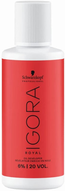 Emulsja aktywująca do włosów Schwarzkopf Igora Royal Oil Activating Lotion Mini 6% 60 ml (4045787184686) - obraz 1