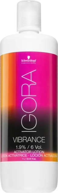 Окислювач для волосся Schwarzkopf Igora Vibrance 1.9% 6 Vol Activating Gel 1000 мл (4045787423426) - зображення 1