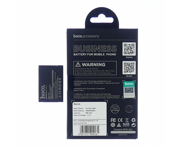 Акб Hoco Samsung X200 AB463446BU батарея - изображение 2
