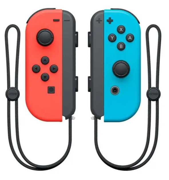 Kontroler Nintendo Switch Joy-Con Pair Neon Red Blue (0045496430566) - obraz 1