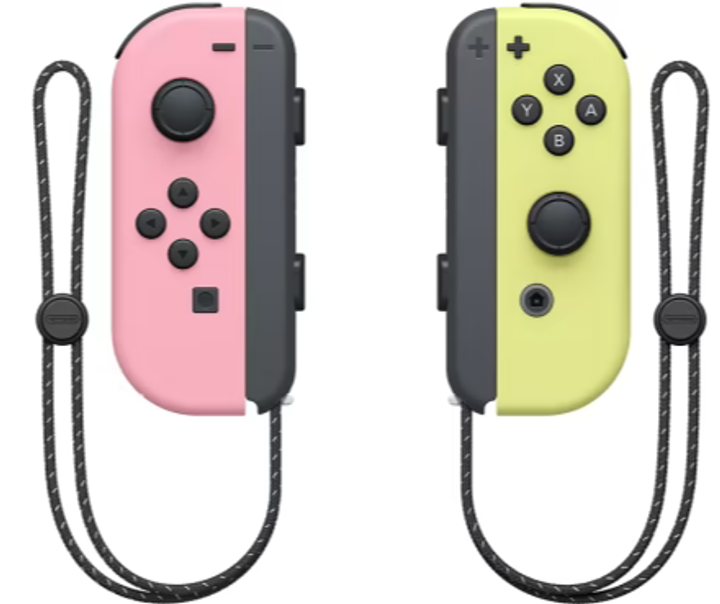 Kontroler Nintendo Switch Joy-Con Pair Pastel Pink Yellow (0045496431686) - obraz 1