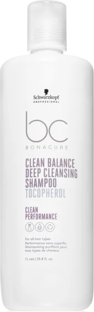 Шампунь Schwarzkopf Bc Clean Balance Deep Cleansing Shampoo 250 мл (4045787728897) - зображення 1