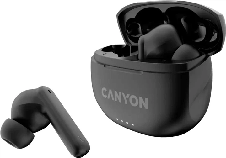 Бездротові навушники Canyon TWS-8 Black (CNS-TWS8B) - зображення 3