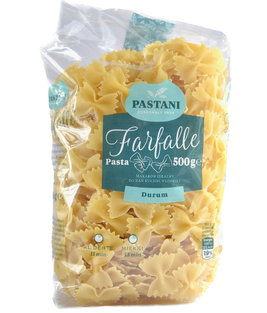 Макароны Pastani Farfalle паста Бабочки Фарфалле из твердых сортов ...