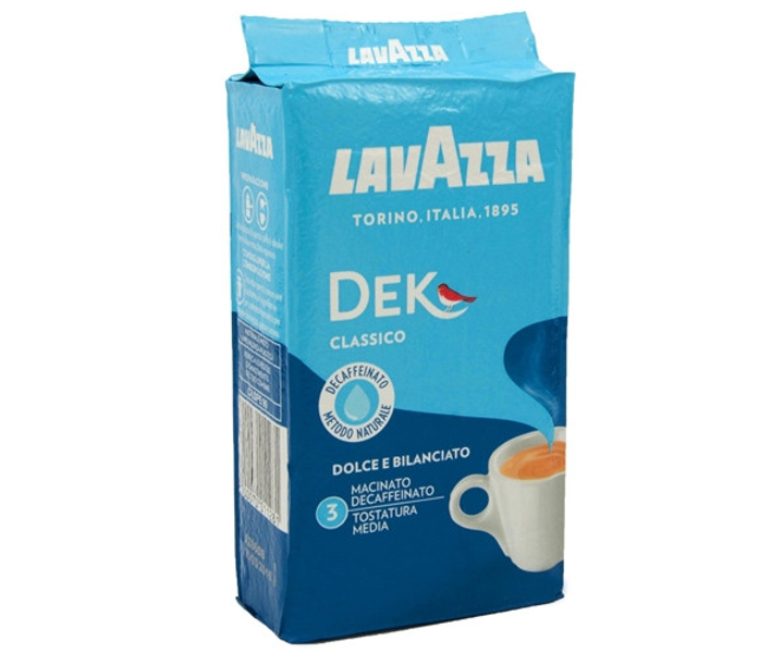 Купить Кофе молотый Lavazza Dek Decaffeinato (без кофеина) 250 г ...