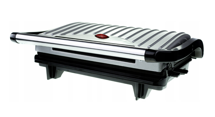 Контактний електричний гриль - барбекю 750 W Esperanza Pizzaiola срібний/сірий EKG005 - зображення 6