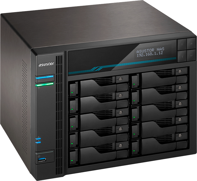 Мережеве сховище Asustor Lockerstor 10 (AS6510T) (UAS6510T) - зображення 3