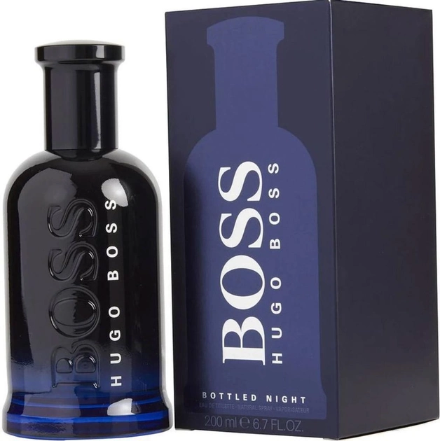 Туалетна вода для чоловіків Hugo Boss Bottled Night 200 мл (737052488257) - зображення 1