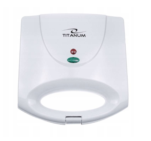 Сенвічниця бутербродниця Titanium FONTINA 1000W TKT006W біла - зображення 5