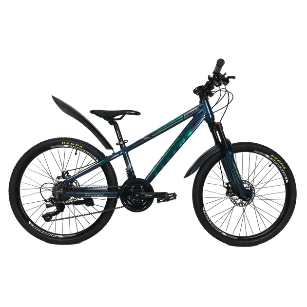 Велосипед TITAN FIRST 24" 12" АЛЮМИНИЕВЫЙ 6061 Синий Подростковый от 130 см 2022 - Фото 2 Велосипед TITAN FIRST 24" 12" АЛЮМИНИЕВЫЙ 6061 Синий Подростковый от 130 см 2022 - изображение 2