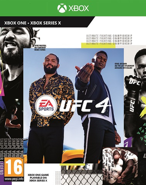 Gra Xbox One UFC 4 (Blu-ray) (5035226122491) - obraz 1