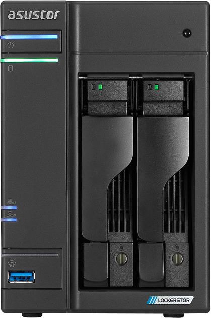 Мережеве сховище Asustor Lockerstor 2 Gen2 (AS6702T) (UAS6702T) - зображення 1