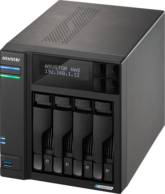 Serwer plików Asustor Lockerstor 4 Gen2 (AS6704T) (UAS6704T) - obraz 4