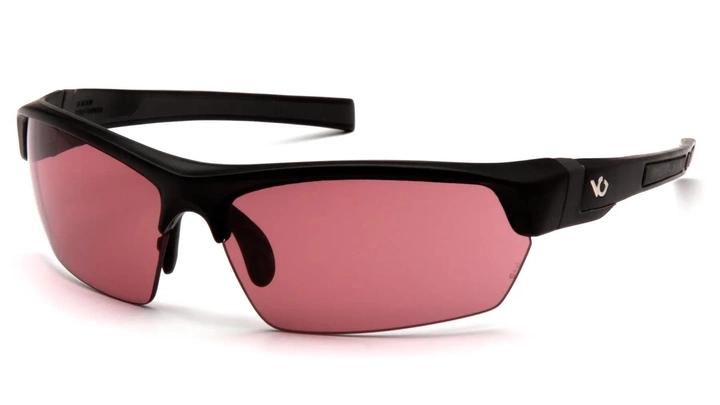 Захисні окуляри Venture Gear Tensaw (vermilion), дзеркальні лінзи кольору "кіновар" - зображення 1