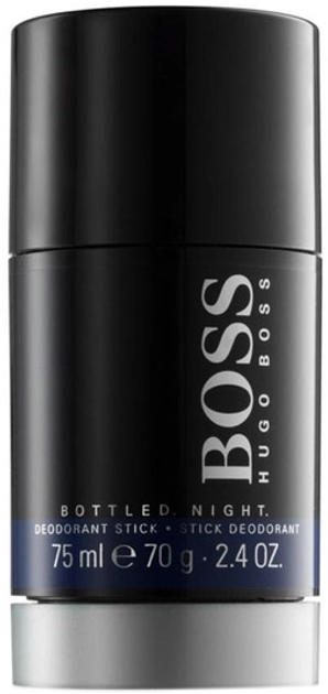 Парфумований дезодорант Hugo Boss Bottled Night Deostick 75 мл (737052351681) - зображення 1