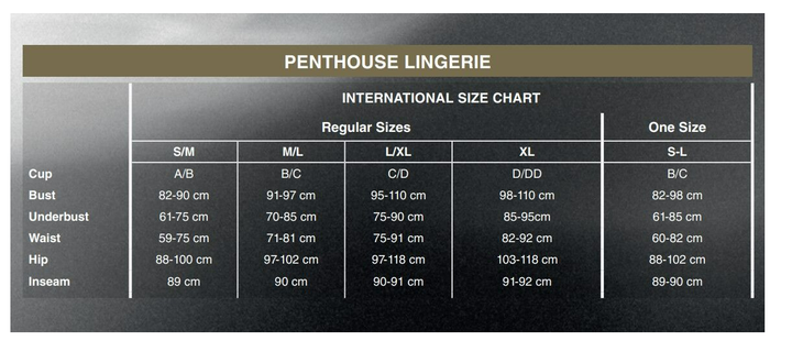 Ролевой костюм “Французская горничная” Penthouse - Teaser Black L/XL (00-00018372) - изображение 4