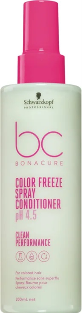 Odżywka w sprayu do włosów Schwarzkopf Bc Color Freeze Spray Conditioner 200 ml (4045787724271) - obraz 1
