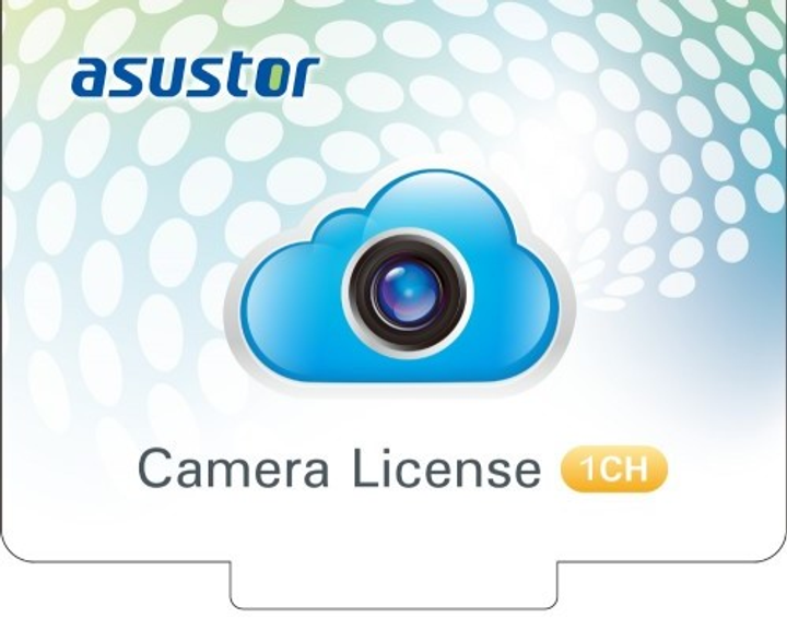 Oprogramowanie Asustor NVR Camera license 1CH (UAT00045) - obraz 1