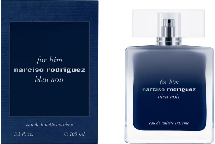 Woda toaletowa damska dla mężczyzn Narciso Rodriguez For Him Bleu Noir Extreme 100 ml (3423478999251) - obraz 1