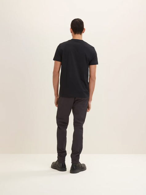 Футболка Tom Tailor M Чорний 1035611-29999 - изображение 2