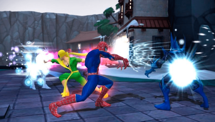 Игра Sony PlayStation Portable Spider-Man Friend or Foe Английская Версия Б/У - изображение 4