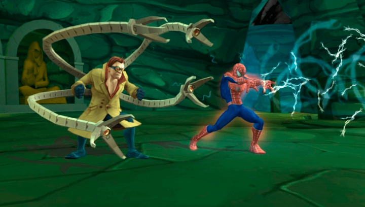 Игра Sony PlayStation Portable Spider-Man Friend or Foe Английская Версия Б/У - изображение 5