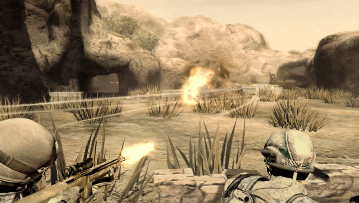 Гра Sony PlayStation Portable Tom Clancy’s Ghost Recon Advanced Warfighter 2 Англійська Версія Без Коробки Б/У - зображення 4