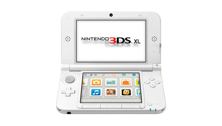 Консоль Nintendo 3DS XL Модифицированная 32GB White + 10 Встроенных Игр ...