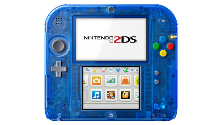 Консоль Nintendo 2DS Pokemon Limited Edition Модифицированная 32GB Trans-Blue + 10 Встроенных Игр Б/У - изображение 3