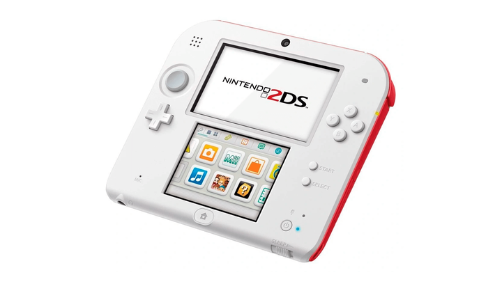 Консоль Nintendo 2DS Модифікована 32GB White Red + 10 Вбудованих Ігор Б/У - зображення 4