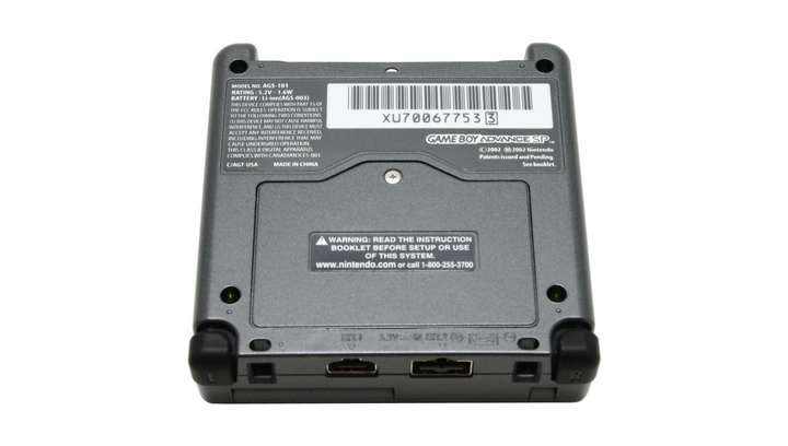 Консоль Nintendo Game Boy Advance SP AGS-101 iQue Dark Grey Б/У