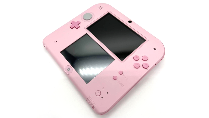 Консоль Nintendo 2DS Модифицированная 32GB Pink + 10 Встроенных Игр Б/У - изображение 5