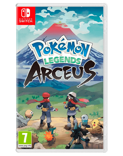Гра Nintendo Switch Pokemon Legends: Arceus Англійська Версія - Фото 1 Гра Nintendo Switch Pokemon Legends: Arceus Англійська Версія - зображення 1