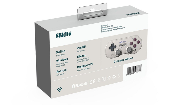 Геймпад Бездротовий 8BitDo Switch SN30 Pro G Light Brown - зображення 2