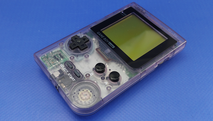 Консоль Nintendo Game Boy Pocket Trans-Purple Б/У - изображение 2